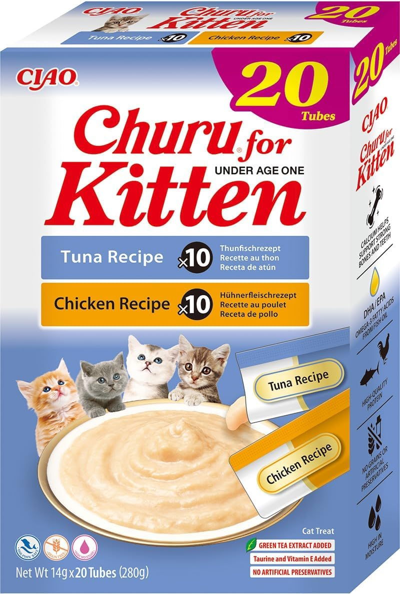 Churu Kitten Kitten Variety Cat Treats 20x14g