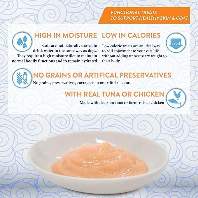 Churu Box Tuna Seafood Variety Cat Treats 40x14g