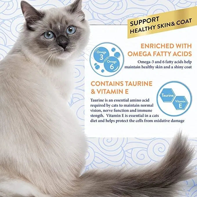 Churu Skin&Coat Tuna with Scallop Recipe Cat Treats 4x14g