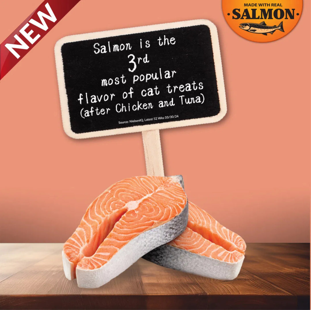 Churu Salmon Churu Salmon Recipe with Scallop Flavour Cat Treats 4x14g
