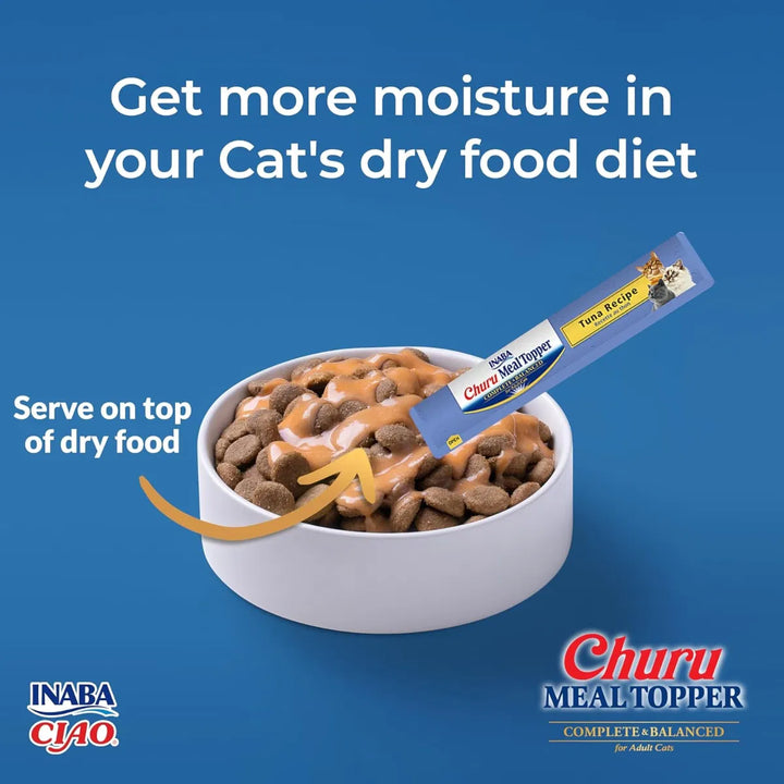 Churu Meal Topper Chicken Recipe 4x14g For Adult Cats