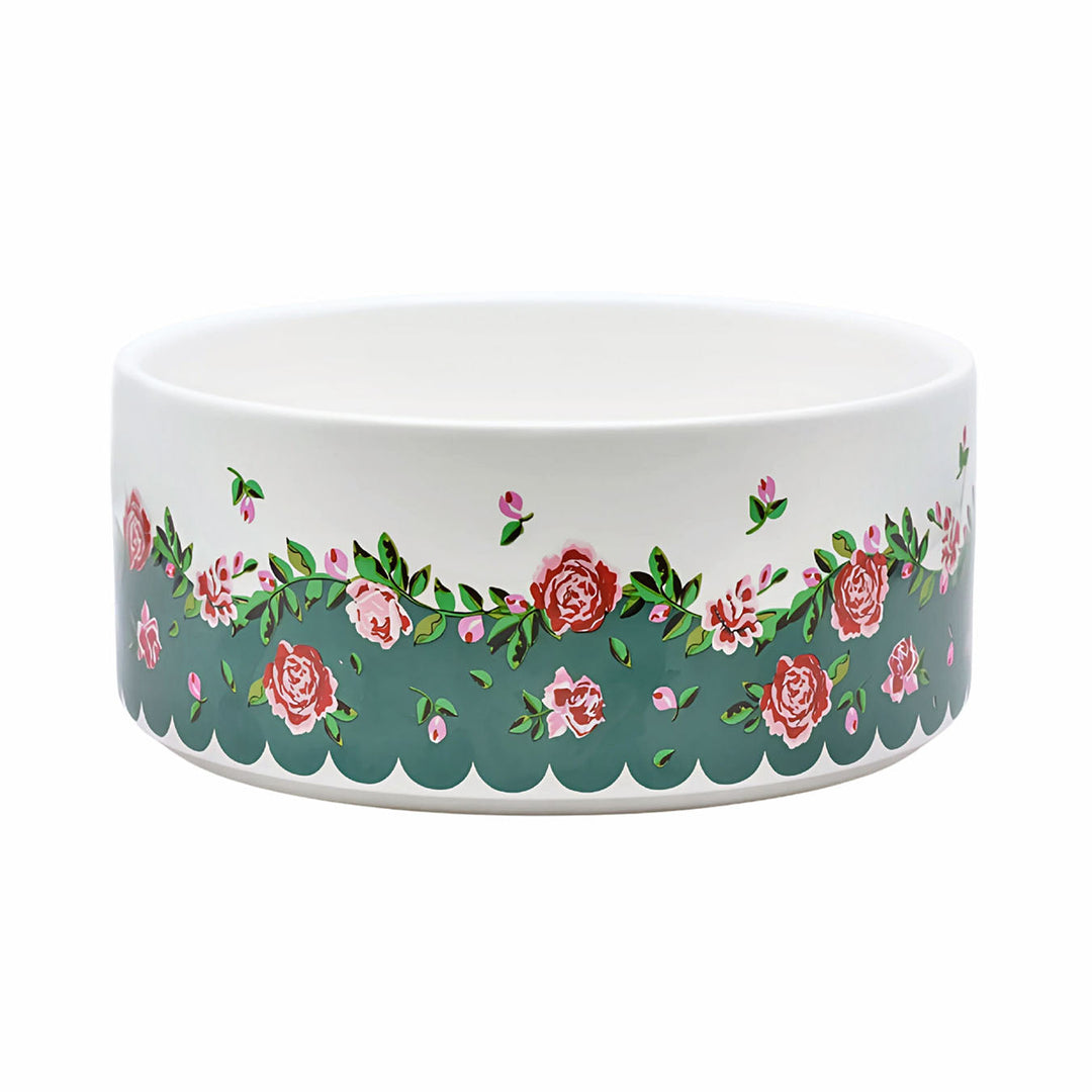 Cath Kidston Dolly Rose Ceramic Pet Bowl