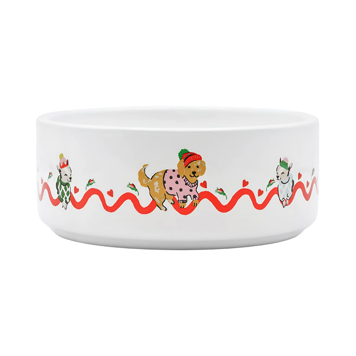 Cath Kidston Hearts & Roses Ceramic Pet Bowl