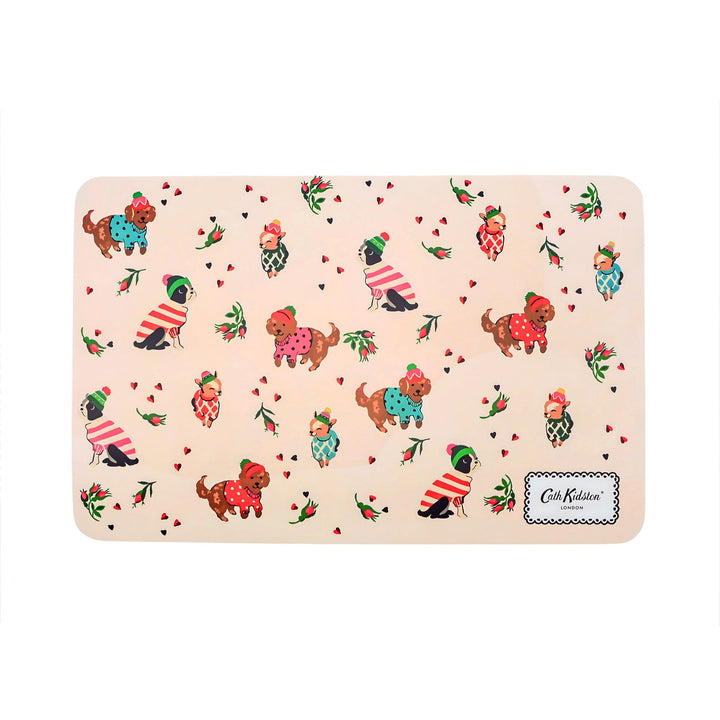 Cath Kidston Hearts & Roses Pet Feeding Mat