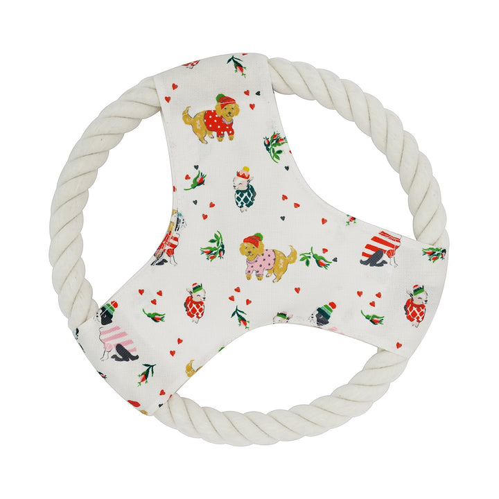 Cath Kidston Hearts &amp; Roses Rope Frisbee