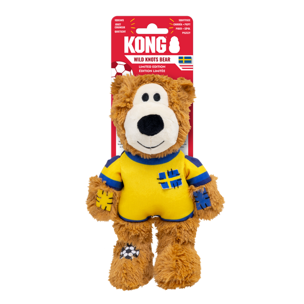KONG Wild Knots Sports Medium Bear - Sweden