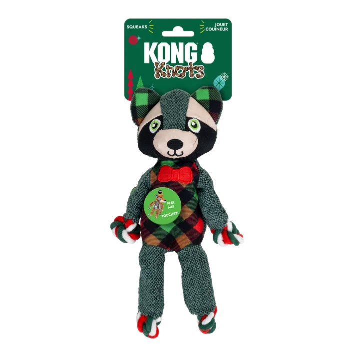 KONG Holiday 2026 Floppy Knots Dapper Assorted Small/Medium