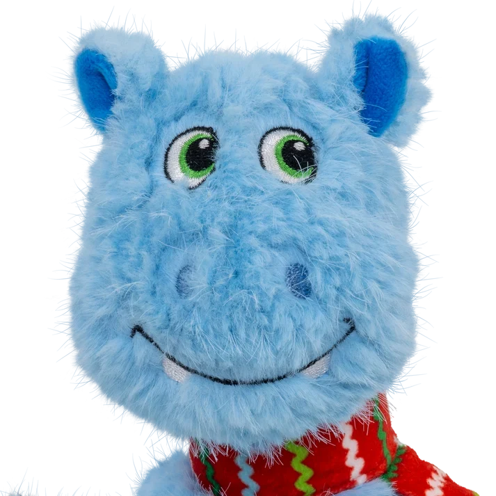 KONG Holiday 2026 Knots Belly Hippo Blue Medium/Large