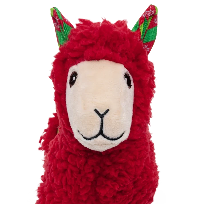 KONG Holiday 2026 Sherps Llama Red Medium