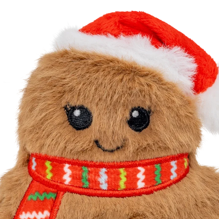 KONG Holiday 2026 Snuzzles Mini Santa Gingerbread Extra Small