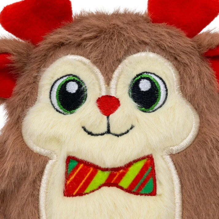KONG Holiday 2026 Snuzzles Bow Tie Reindeer Small