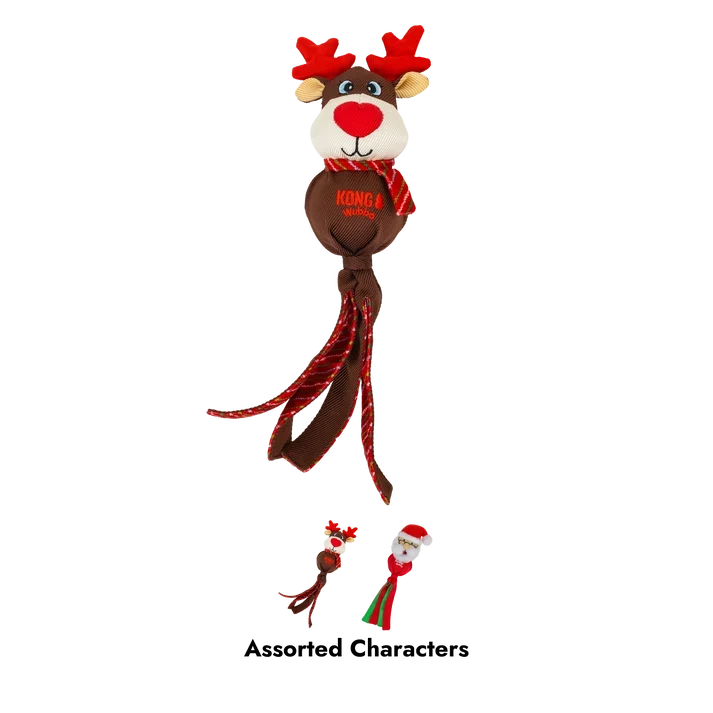 KONG Holiday 2026 Wubba RS Assorted Large