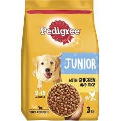 PEDIGREE Puppy Medium Dog Complete Dry with Chicken and Rice 3kg