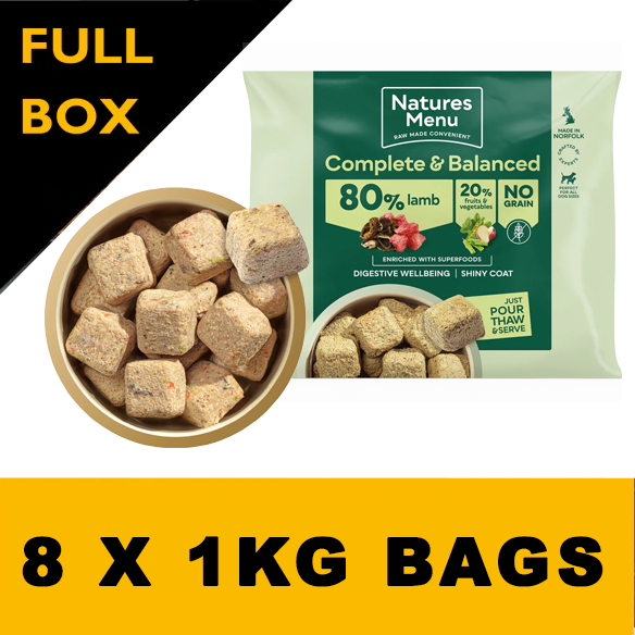 Natures Menu Country Hunter 80/20 British Lamb with Superfoods 1kg