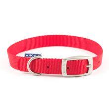 Ancol Nylon Dog Collar Red 35-43cm size 4