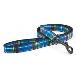 Ancol Lead Tartan Blue 1.9x100cm
