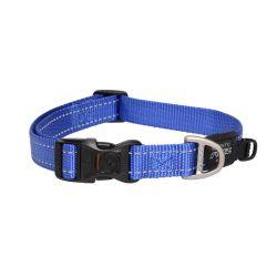 Rogz Utility Classic Collar Blue Lge