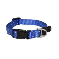 Rogz Utility Classic Collar Blue Med