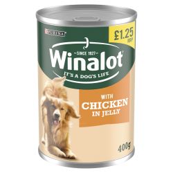 Winalot Can Chicken In Jelly 12x400g