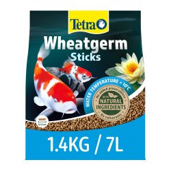 Tetra Pond Fish Food Wheatgerm Sticks 7ltr (1.4kg)