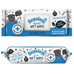 Bugalugs Bio-degradable Wrinkle Wipes 80PK