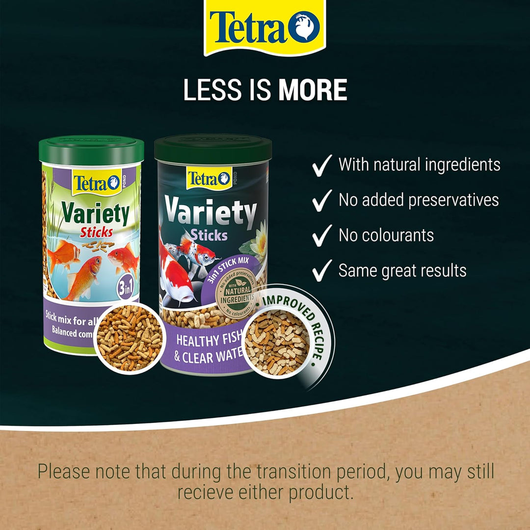 Tetra Pond Variety Sticks 7ltr/1.02kg