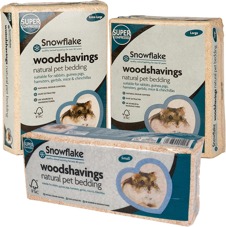 Snowflake Woodshavings