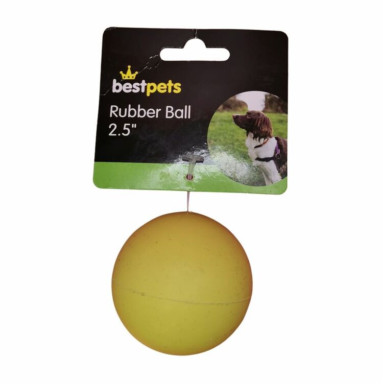Bestpets Rubber Ball 2.5"