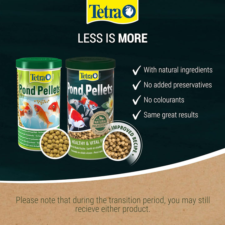TetraPond Pellets, 1ltr/240ml