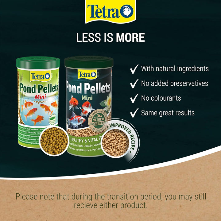 Tetrapond Pellets Mini - 1LTR