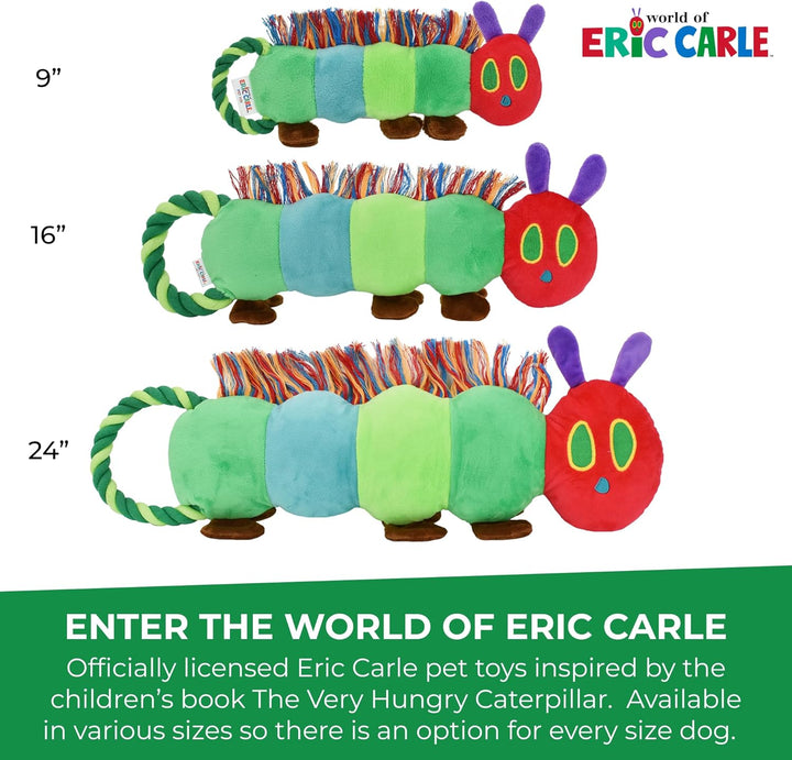 Happy Pet Very Hungry Caterpillar Rope Tug