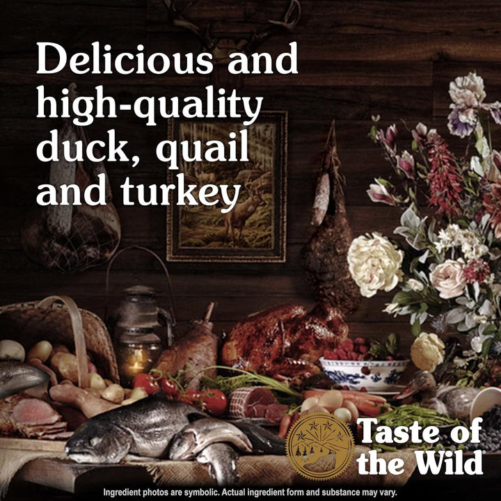 Taste Of The Wild Wetlands Canine Canned Wet Formula in Gravy Wet Dog Food 12 x 390g
