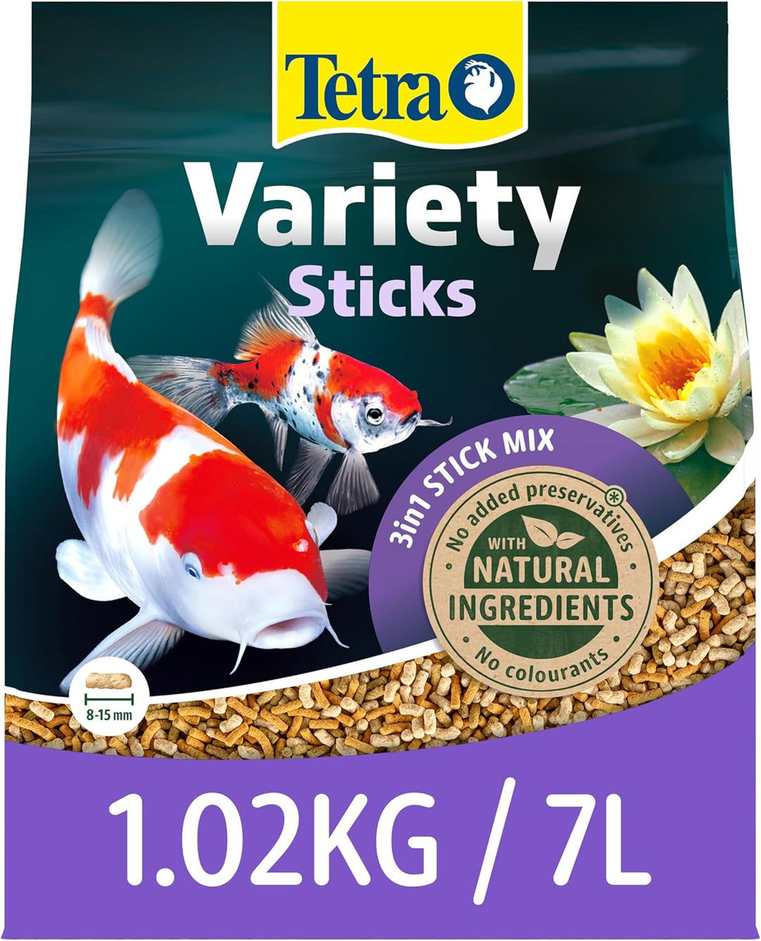 Tetra Pond Variety Sticks 7ltr/1.02kg