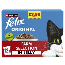 Felix Pouches Original Farm Selection In Jelly 12pk