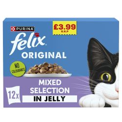Felix Pouches Original Mixed Selection In Jelly 12pk