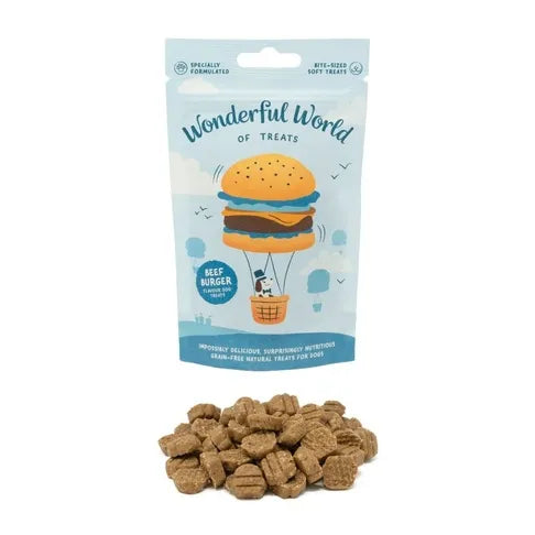 Wonderful World Of Treats Beef Burgers 50G