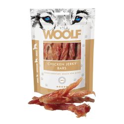 Woolf Chicken Jerky Bars 100g