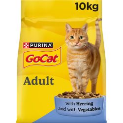 GO-CAT Herring with Vegetables 10KG