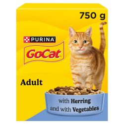 GO-CAT Adult Cat Herring with Vegetables 750G