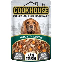 Cookhouse Dog Tuna & Carrots Pate Terrine 15 x 100g