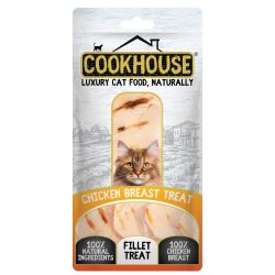 Cookhouse Cat Chicken Breast Fillet Treat 12 X 30G