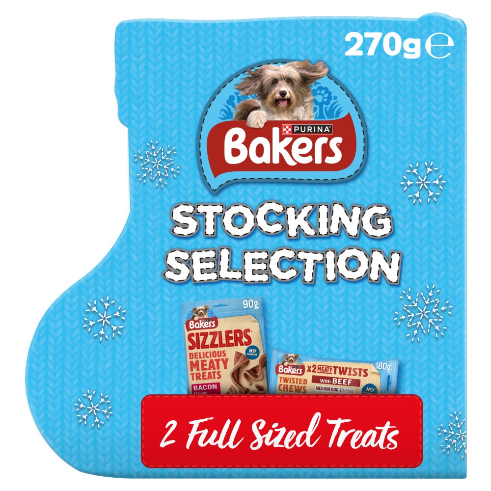 Bakers Christmas Treat Stocking 270g