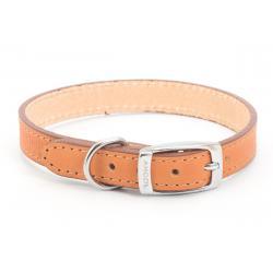Ancol Leather Collar Tan 20-26cm size 1