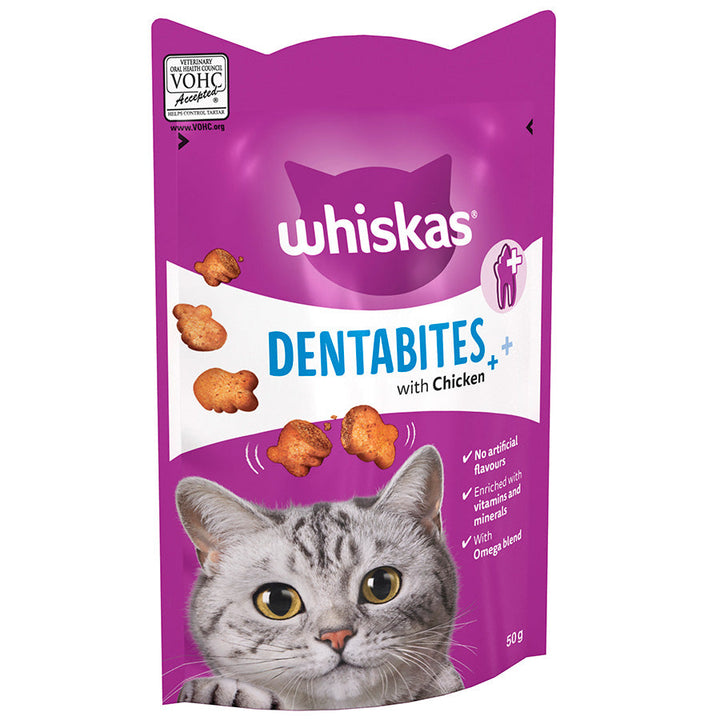 Whiskas Dentabites Chicken 40G