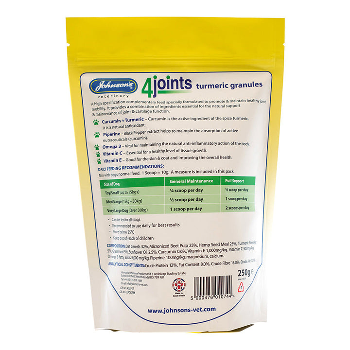 Johnson's 4joints Turmeric Granules, 250G
