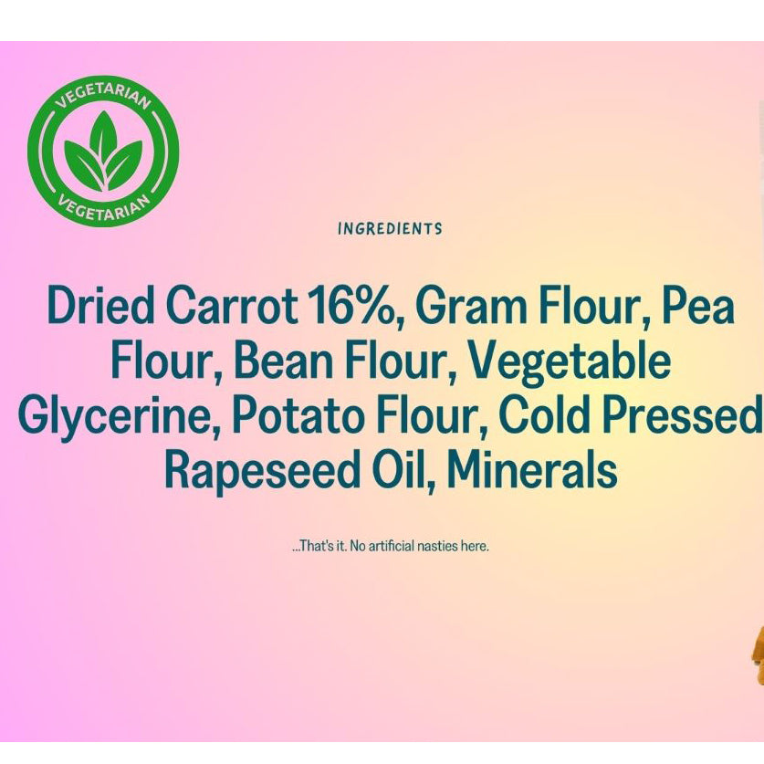 Wonderful World Of Treats Carrot Cake 50G