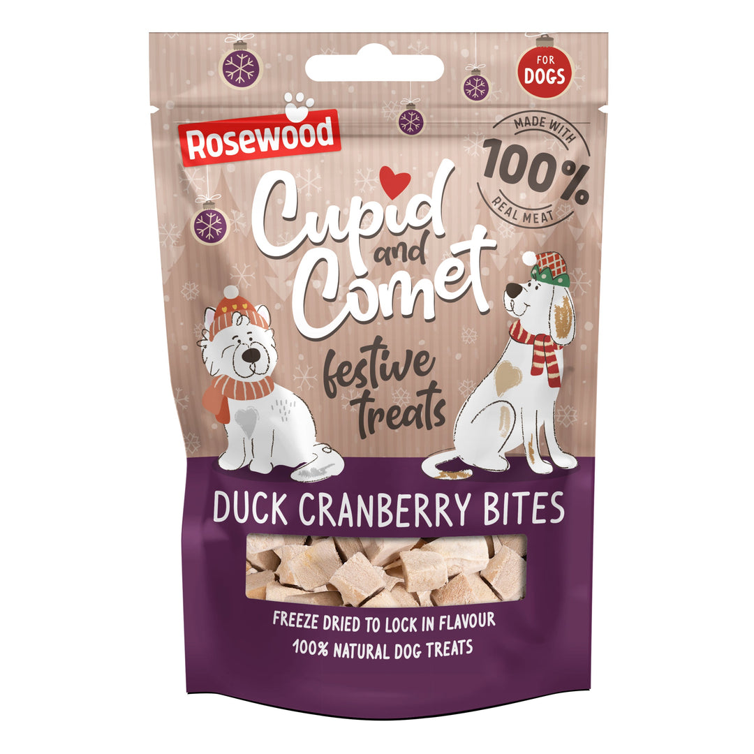 Rosewood Freeze Dried Duck &amp; Cranberry Bites 25g