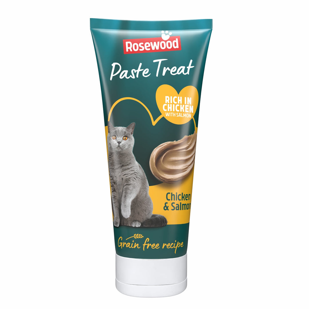 Rosewood Tasty Chicken &amp; Salmon Paste For Cats 75G