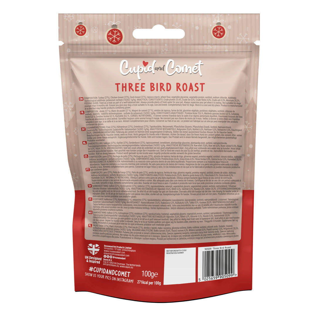 Rosewood Three Bird Roast Strips 100G