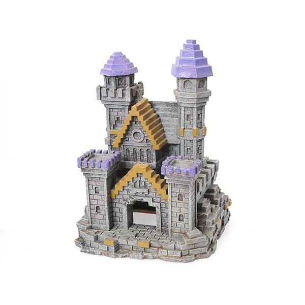 Rosewood 3D Block Castle Small Ornament